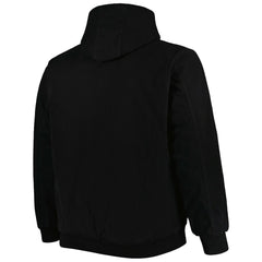 NFL Minnesota Vikings Dunbrooke Big & Tall Dakota Canvas Hoodie Full-Zip Jacket