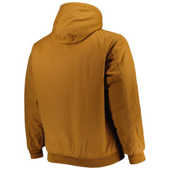 NFL Buffalo Bills Dunbrooke Big & Tall Dakota Canvas Hoodie Full-Zip Jacket