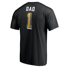 Boston Bruins Number One Dad Logo T-Shirt