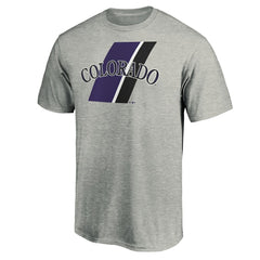 Colorado Rockies Team Prep T-Shirt - Heathered Gray