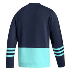 Seattle Kraken adidas Logo AEROREADY Pullover Sweater