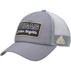 Vegas Golden Knights adidas Locker Room Foam Trucker Snapback Hat
