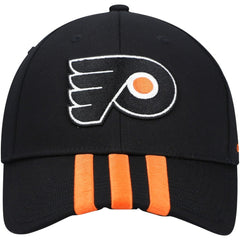 Philadelphia Flyers adidas Locker Room Three Stripe Adjustable Hat