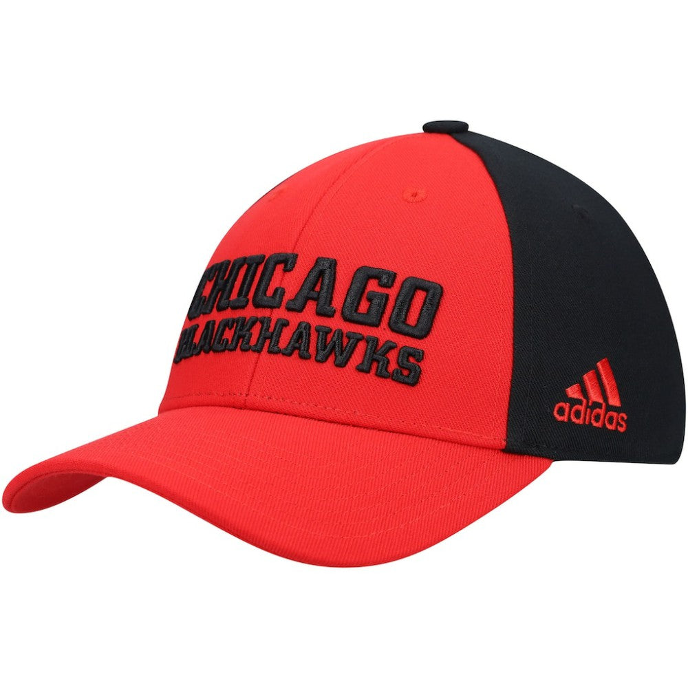 Chicago Blackhawks adidas Locker Room Adjustable Hat