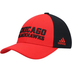 Chicago Blackhawks adidas Locker Room Adjustable Hat