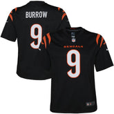 NFL Cincinnati Bengals Joe Burrow Youth Game Jersey