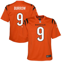 NFL Cincinnati Bengals Joe Burrow Youth Game Jersey