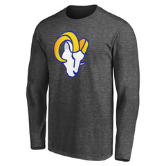 NFL Los Angeles Rams Big & Tall Primary Logo Long Sleeve T-Shirt
