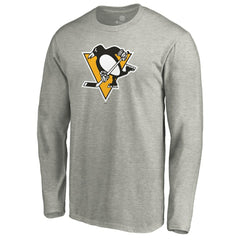 Pittsburgh Penguins Primary Logo Long Sleeve T-Shirt