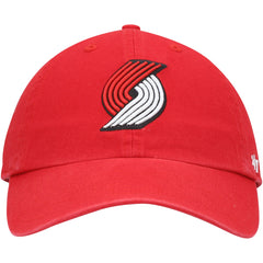Portland Trail Blazers '47 Core Logo Clean Up Adjustable Hat - Red | 47 brand cheap