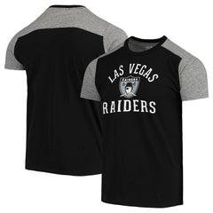 NFL Las Vegas Raiders Majestic Threads Gridiron Classics Field Goal Slub T-Shirt