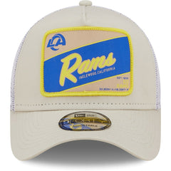 NFL Los Angeles Rams Happy Camper A-Frame Trucker 9FORTY Snapback Hat
