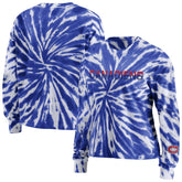 Montreal Canadiens WEAR by Erin Andrews Women's Tie-Dye Long Sleeve T-Shirt