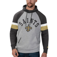 NFL New Orleans Saints Starter Home Run Raglan Pullover Hoodie