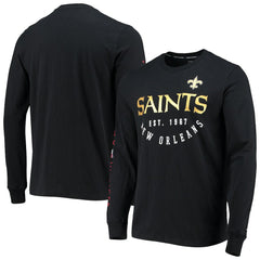 NFL New Orleans Saints Tommy Hilfiger Peter Long Sleeve T-Shirt