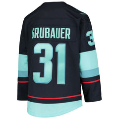 Philipp Grubauer Seattle Kraken Youth Home Premier Player Jersey