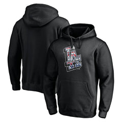 Los Angeles Dodgers Hometown Fitted Pullover Hoodie - Black