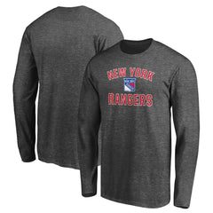 New York Rangers Victory Arch Long Sleeve T-Shirt
