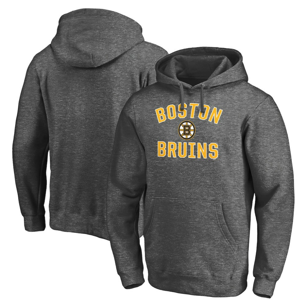 Boston Bruins Victory Arch Team Fitted Pullover Hoodie