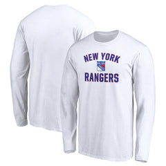 New York Rangers Victory Arch Long Sleeve T-Shirt
