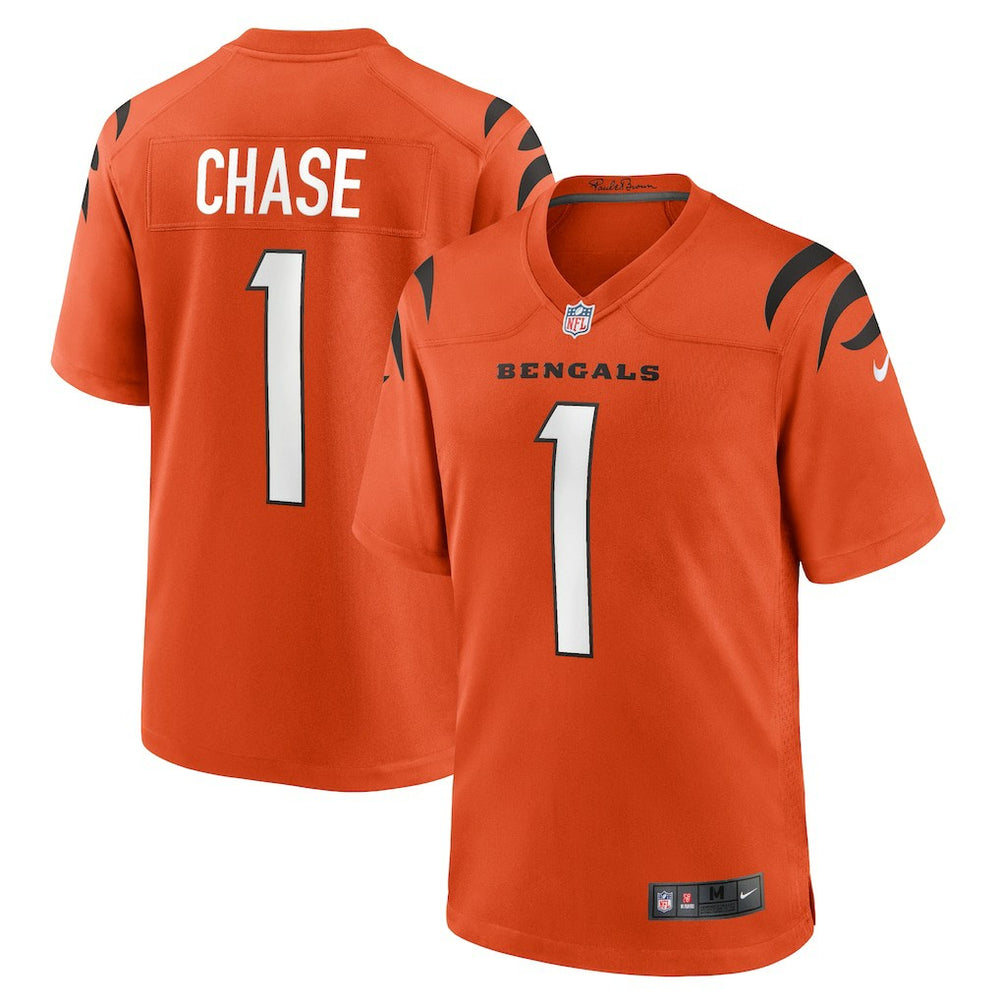NFL Cincinnati Bengals Ja'Marr Chase Alternate Game Jersey