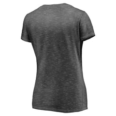 Golden State Warriors Women's Double-Fade Space-Dye V-Neck T-Shirt sale - Charcoal | Fanatics shop