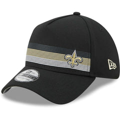 NFL New Orleans Saints Flawless Stripe 39THIRTY Flex Hat