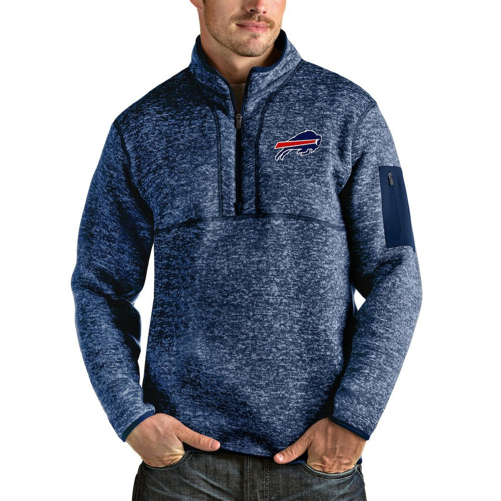 NFL Buffalo Bills Antigua Fortune Quarter-Zip Pullover Jacket