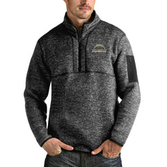 NFL Los Angeles Chargers Antigua Fortune Quarter-Zip Pullover Jacket