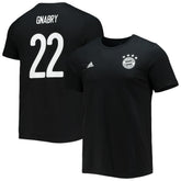 Serge Gnabry Bayern Munich Amplifier Name & Number T-Shirt / Soccer On sale