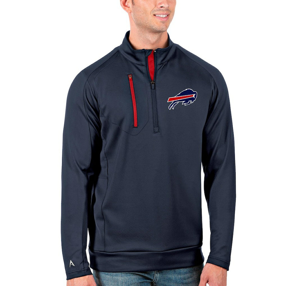 NFL Buffalo Bills Antigua Generation Quarter-Zip Pullover Jacket