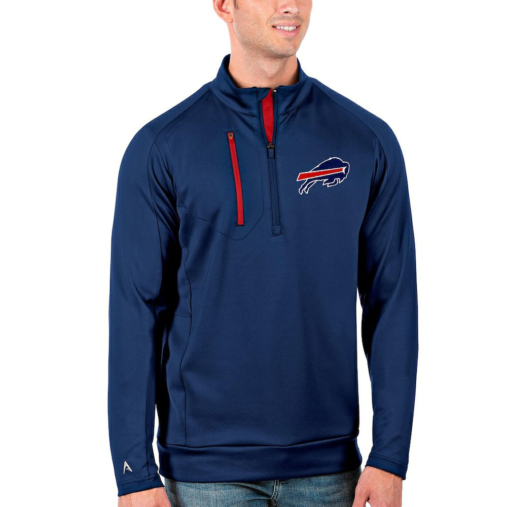 NFL Buffalo Bills Antigua Generation Quarter-Zip Pullover Jacket