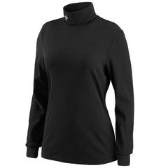 NFL New Orleans Saints WEAR by Erin Andrews Women's Long Sleeve Tri-Blend Turtleneck T-Shirt