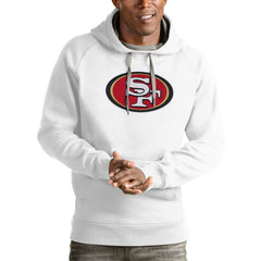 NFL San Francisco 49ers Antigua Victory Pullover Hoodie