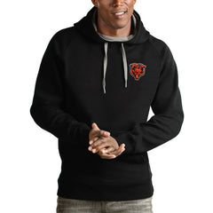NFL Chicago Bears Antigua Logo Victory Pullover Hoodie