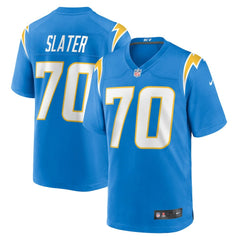 NFL Los Angeles Chargers Rashawn Slater Game Jersey