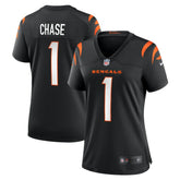 NFL Cincinnati Bengals Ja'Marr Chase Women's Game Jersey