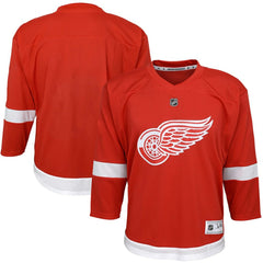 Detroit Red Wings Youth Home Replica Blank Jersey