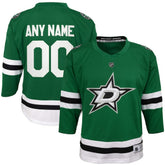 Dallas Stars Youth Home Replica Custom Jersey