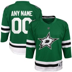 Dallas Stars Youth Home Replica Custom Jersey