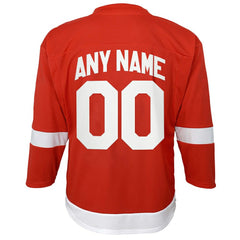 Detroit Red Wings Youth Home Replica Custom Jersey