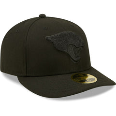 NFL Jacksonville Jaguars Black on Black Low Profile 59FIFTY II Fitted Hat