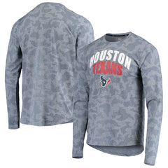 NFL Houston Texans MSX by Michael Strahan Camo Performance Long Sleeve T-Shirt