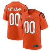 NFL Cincinnati Bengals Alternate Game Custom Jersey