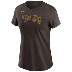 Fernando Tatis Jr. San Diego Padres Women's Name & Number T-Shirt - Brown | Nike