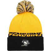Pittsburgh Penguins adidas COLD.RDY Cuffed Knit Hat with Pom