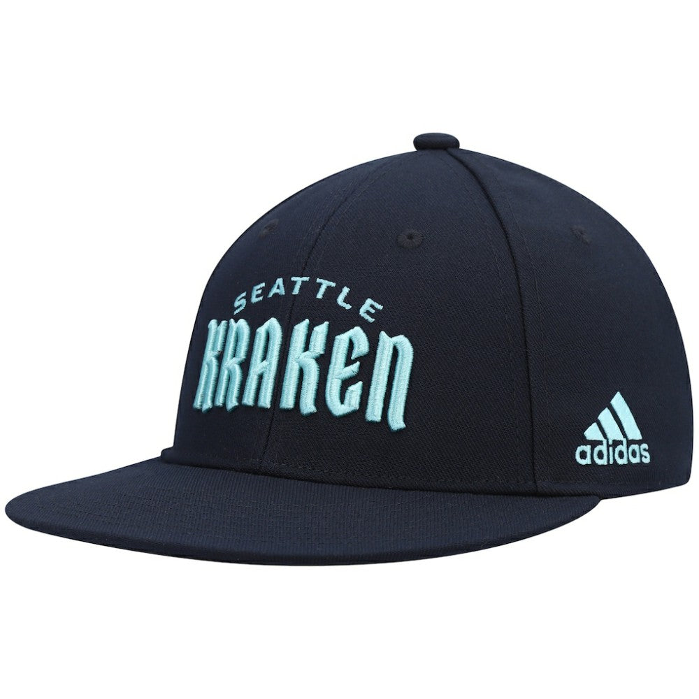 Seattle Kraken adidas Team Snapback Hat