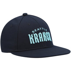 Seattle Kraken adidas Team Snapback Hat