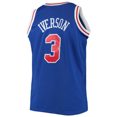 Allen Iverson Philadelphia 76ers 1996/97 Big & Tall Hardwood Classics Swingman Jersey - Royal | Mitchell & Ness outlet