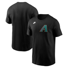 Arizona Diamondbacks Cooperstown Collection Wordmark T-Shirt - Black | Nike